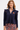 The Grayson 1/4 Zip Pullover - Navy/Auburn Orange