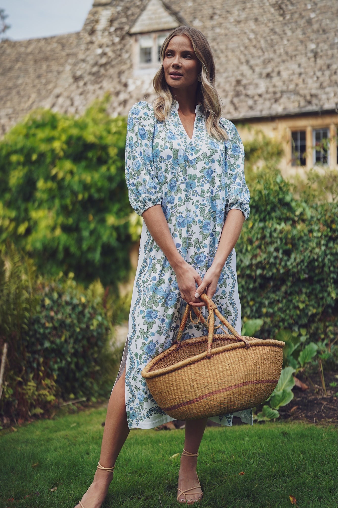 Smith & Quinn | The Brooks Dress - Cotswolds Scallop | Women's Size Cotswolds Scallop / XXS | Floral Print