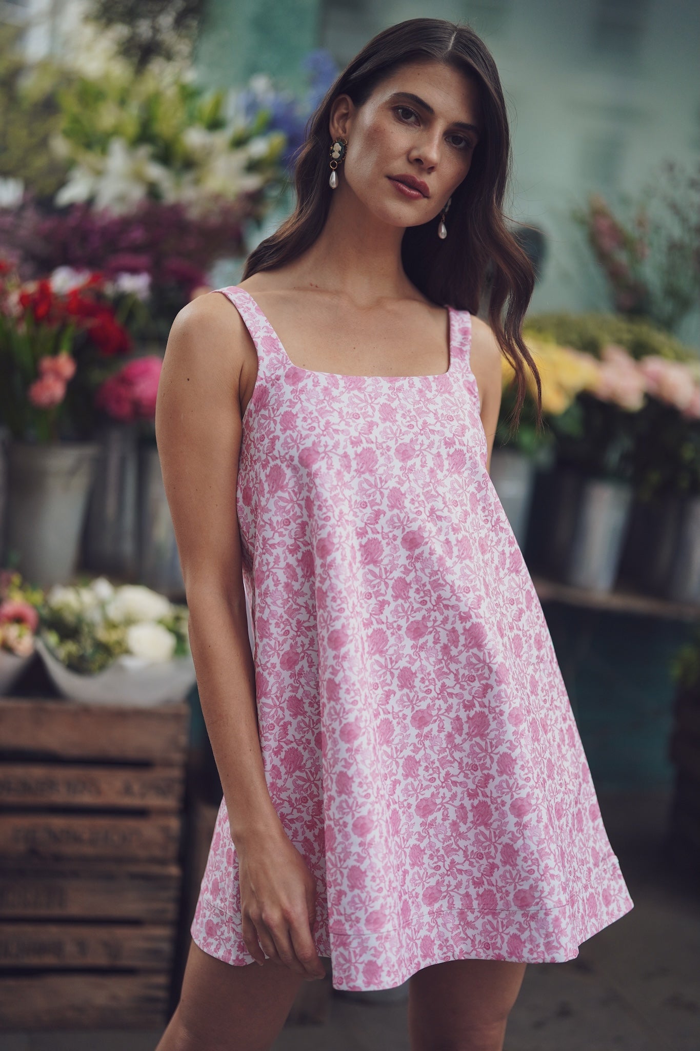 Smith & Quinn | The Helen Dress - Spring Morning | Women's Size Spring Morning / S | Floral Print | Luxury Ladies Apparel Smith & Quinn | The Helen Dress - Spring Morning | Women's Size Spring Morning / S | Floral Print | Luxury Ladies Apparel