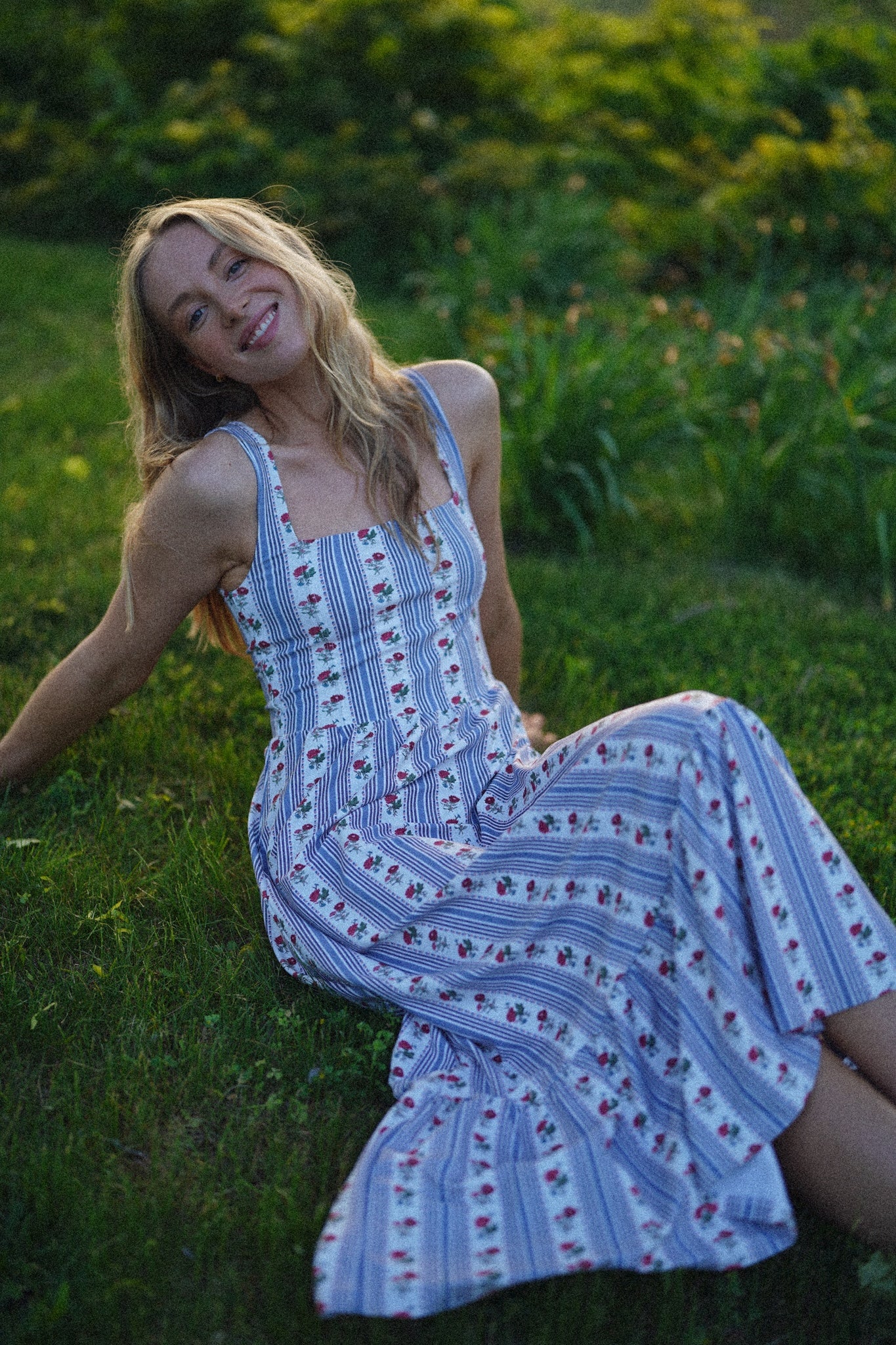 bernadette blue dress Dress Fran BERNADETTE