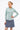 The Ava 1/4 Zip Pullover with Ruffle - Mint