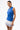 The Grey Skort - White/Cerulean