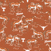 The Tory Dress - Texas Horse Toile