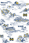 The Molly Skort - Michigan Gameday Toile