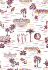 The Tory Dress - Florida State Toile