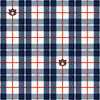 The Gwen Skort - War Eagle Plaid