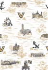 The Tory Dress - Vanderbilt Toile
