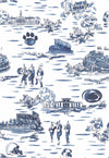 The Tory Dress - Penn State Toile