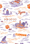 The Tory Dress - Clemson Toile