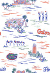 The Lucy Dress - Florida Toile