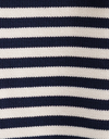 The Autumn Sweater - Navy/Cream Stripe