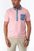 The Eastwood Polo - Pink W/ Confetti Vacay
