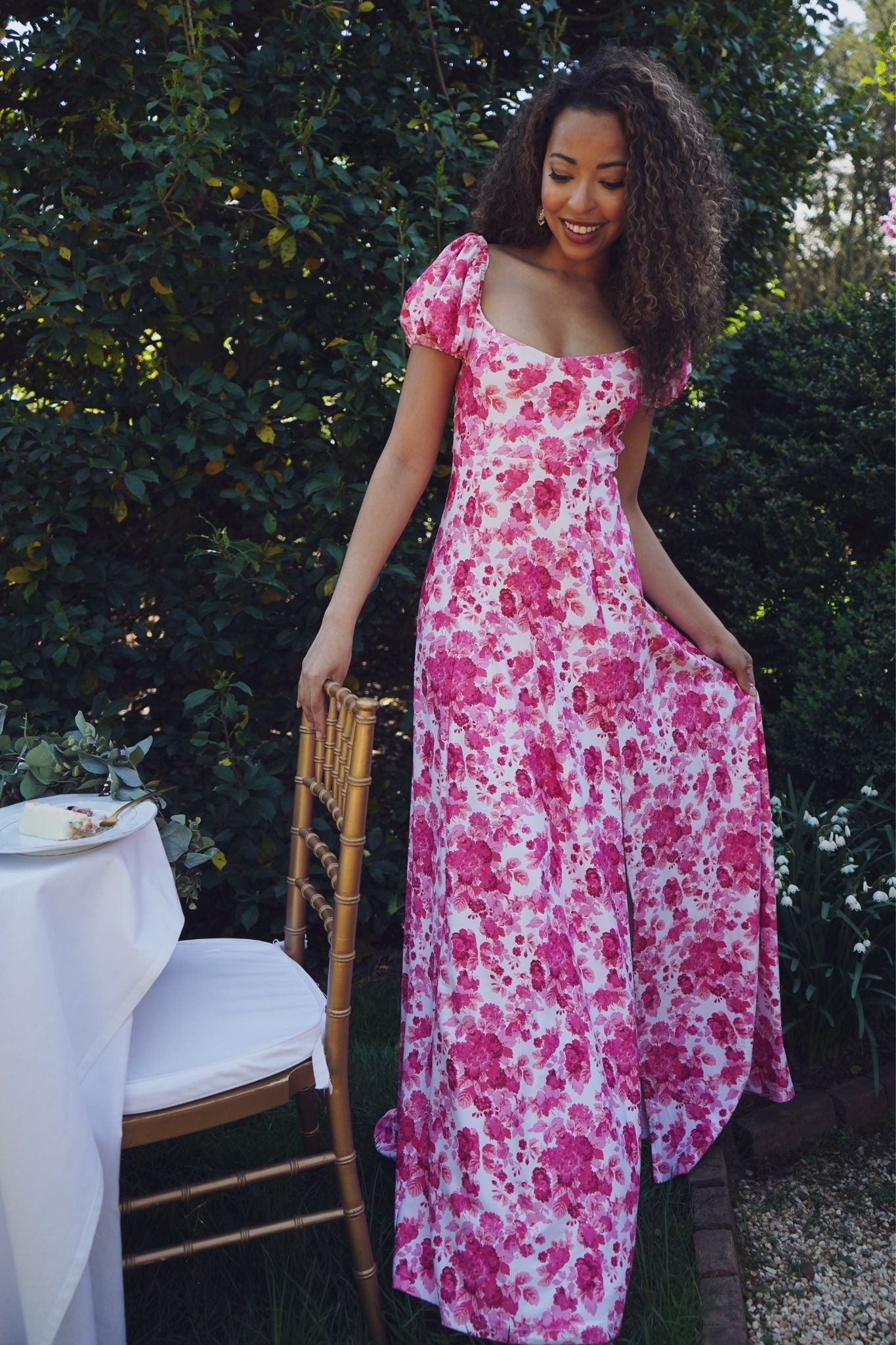 Elizabeth Dress - Raspberry Chateau โ Smith and Quinn