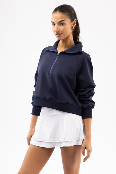Nora Sweatshirt - Navy – Smith and Quinn