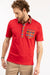 The Eastwood Polo - Cherry with Campers Check