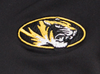 The Grayson 1/4 Zip Pullover - Black/Missouri Gold