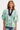 The Eliza Top - Notre Dame Botanical with Navy
