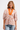 The Eliza Top - Texas Botanical with Texas Orange