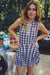 Tailgate Collection Mackenzie Dress - Auburn Plaid