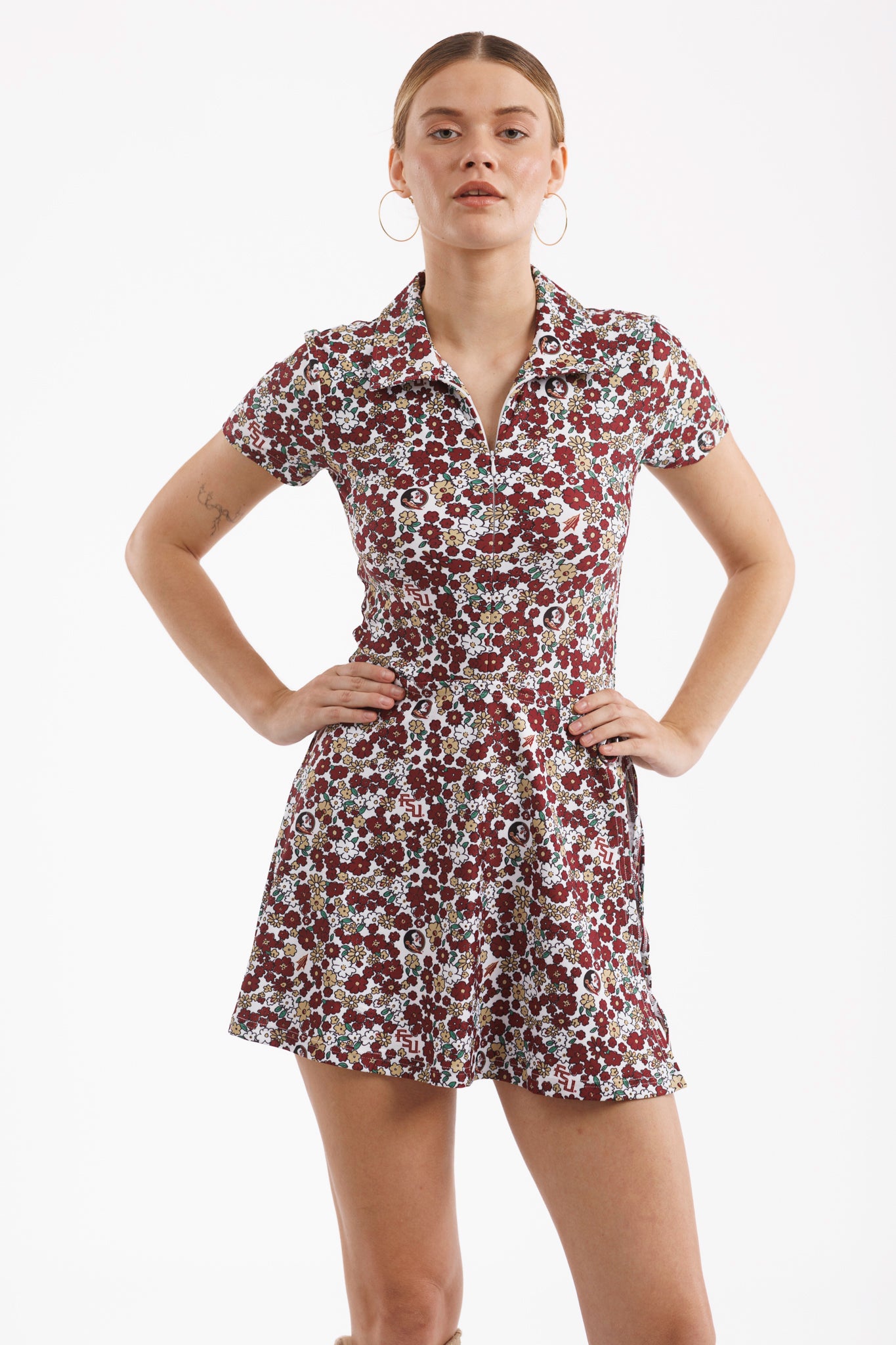 Tailgate Collection Ivy Dress - FSU Poppies