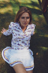 The Grayson Top - LSU Toile