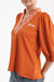 Tailgate Collection Eliza Top - Texas Orange