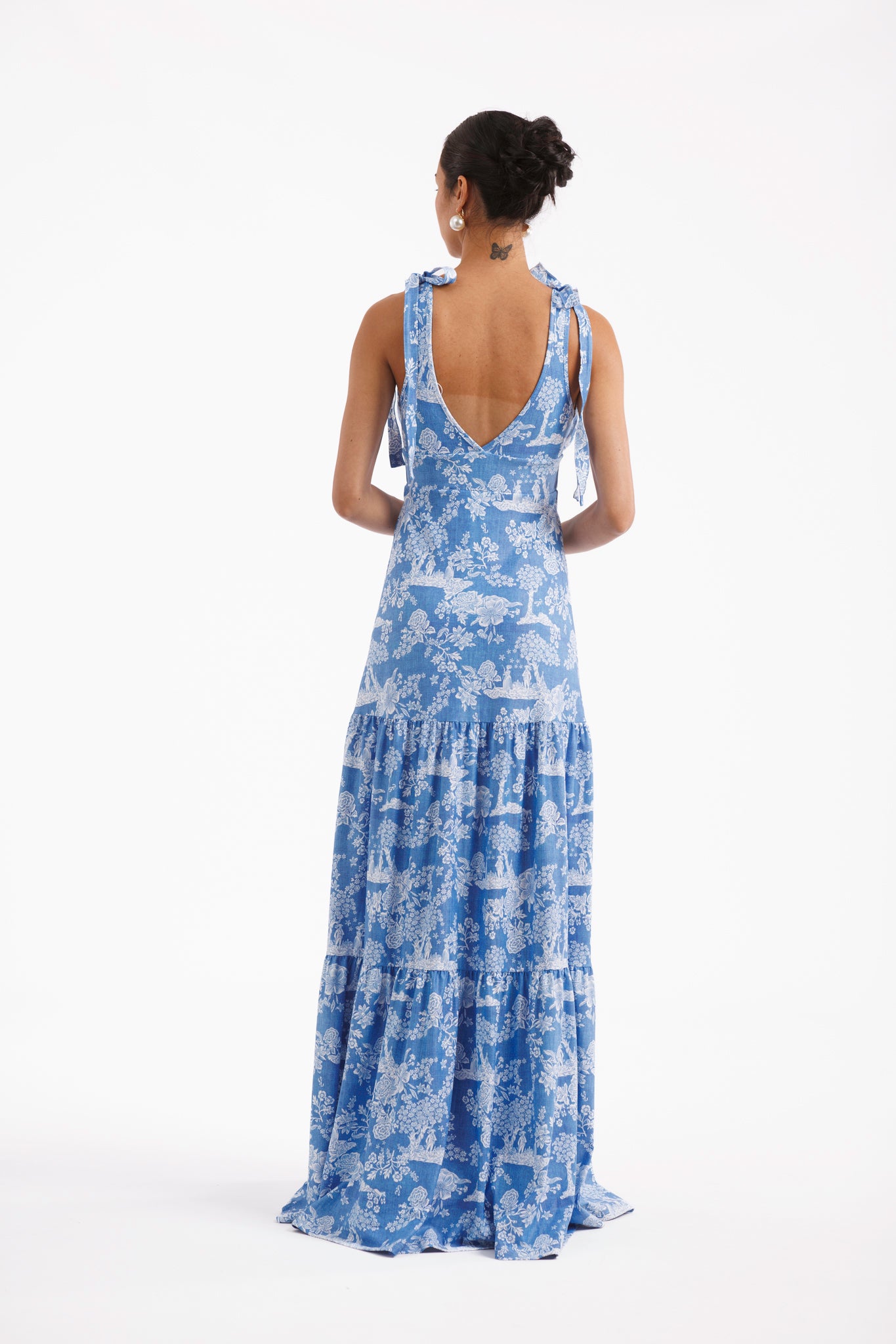 Smith & Quinn | The Clementine Dress - French Countryside | Women's Size M | Floral Print | Long Bridesmaid Dress Smith & Quinn | The Clementine Dress - French Countryside | Women's Size M | Floral Print | Long Bridesmaid Dress