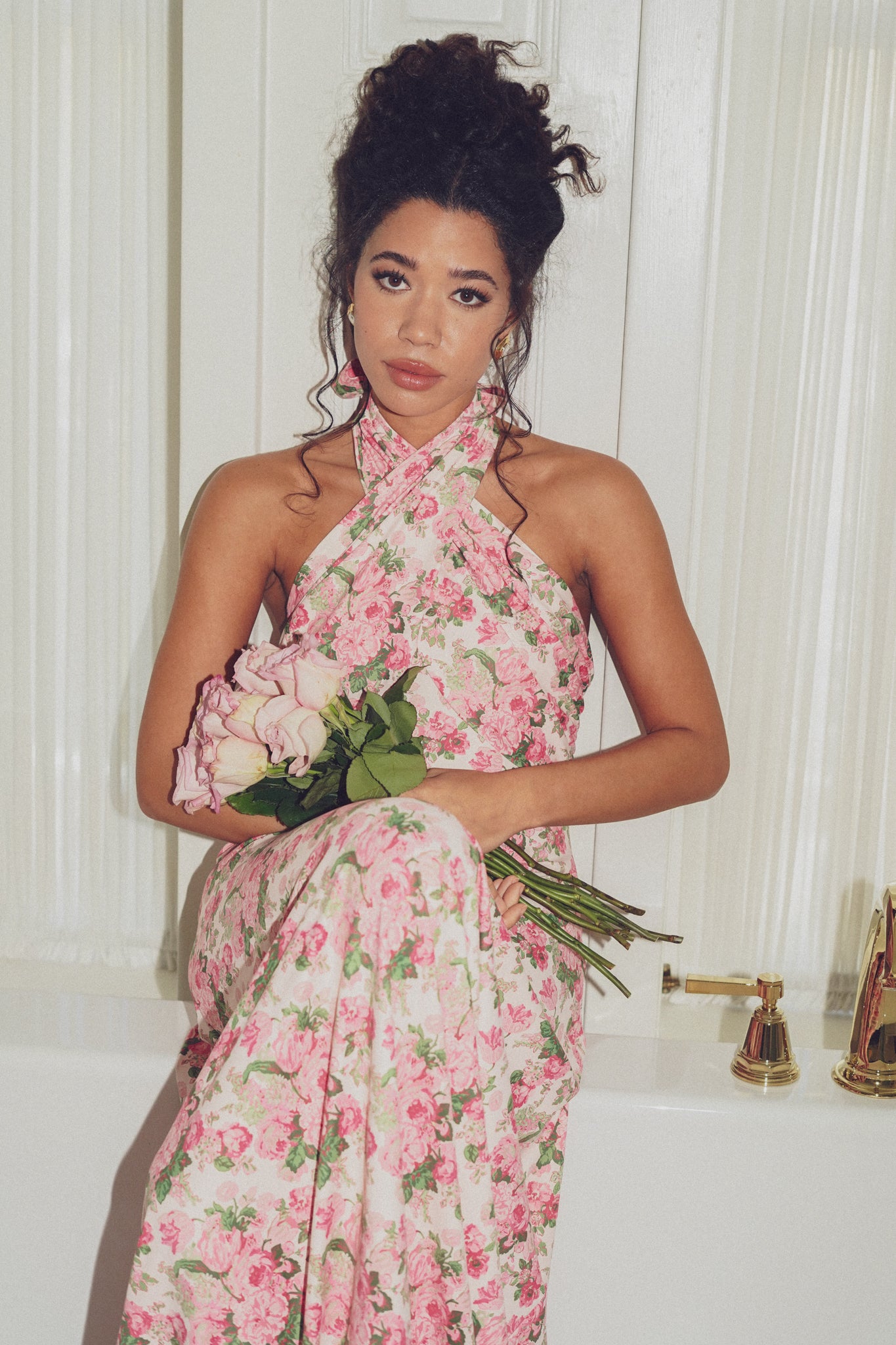 Smith & Quinn | The Fallon Dress - Betrothed Rose | Women's Size S | Floral Print | Long Bridesmaid Dress Smith & Quinn | The Fallon Dress - Betrothed Rose | Women's Size S | Floral Print | Long Bridesmaid Dress