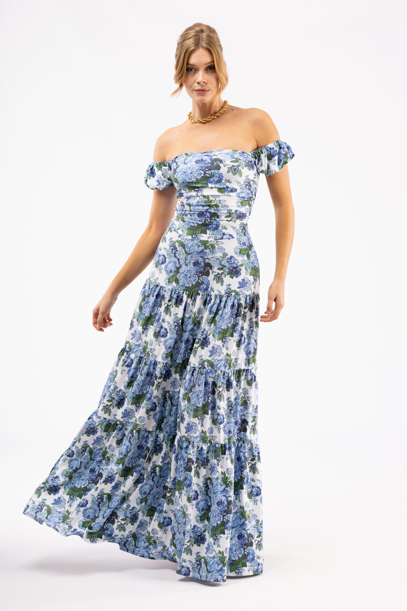 Smith & Quinn | The Valentina Dress - Something Blue | Women's Size S | Floral Print | Long Bridesmaid Dress Smith & Quinn | The Valentina Dress - Something Blue | Women's Size S | Floral Print | Long Bridesmaid Dress