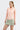 Ava Ruffle Quarter Zip - Melon