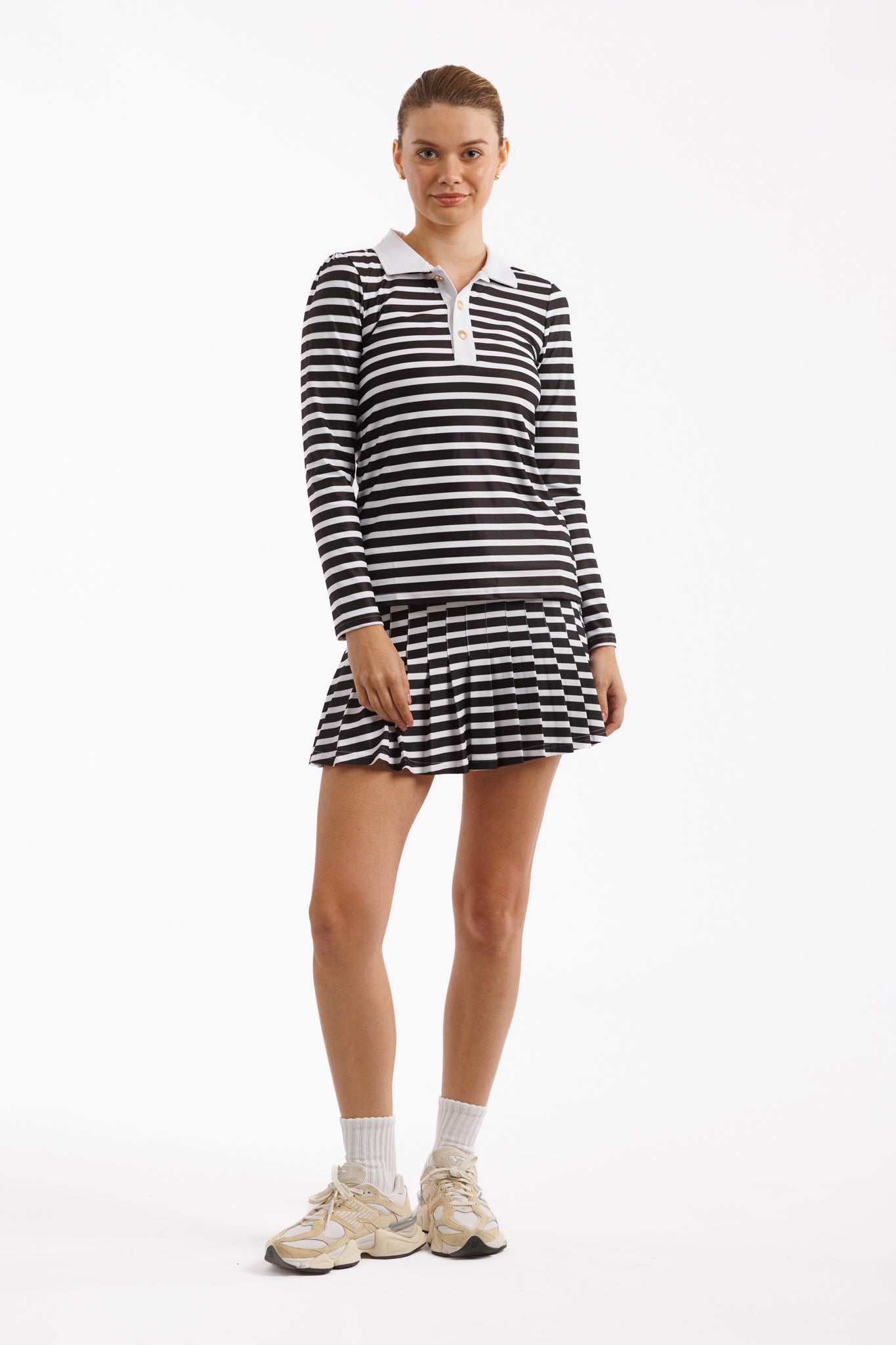 The Jean Top - Beret Stripe