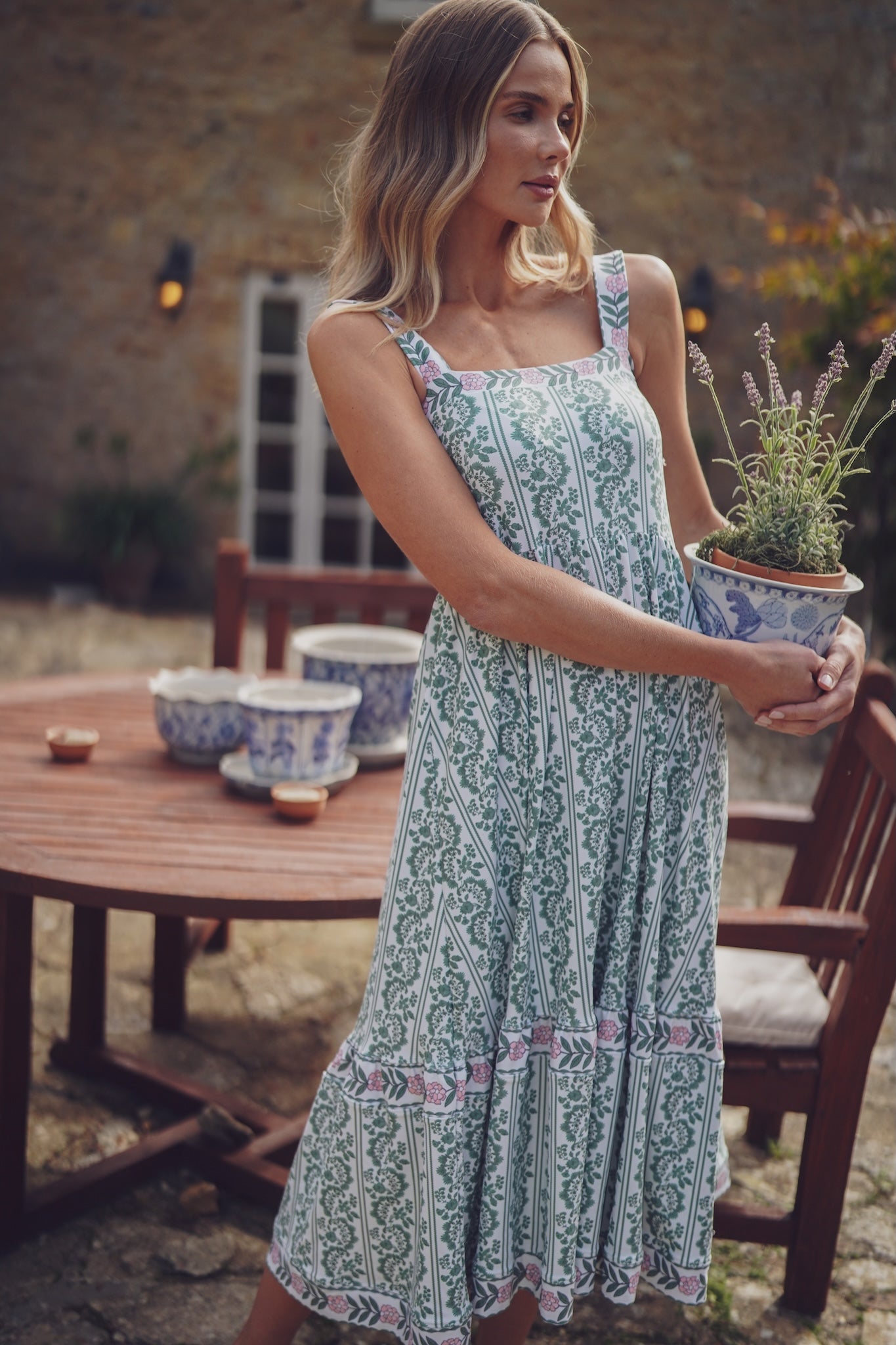 kendall floral maxi dress Kendall Maxi Halterneck Dress - Dark Wine