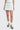 Nell Skort - White/Green Olive