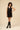 The Dorothy Ponte Dress - Black