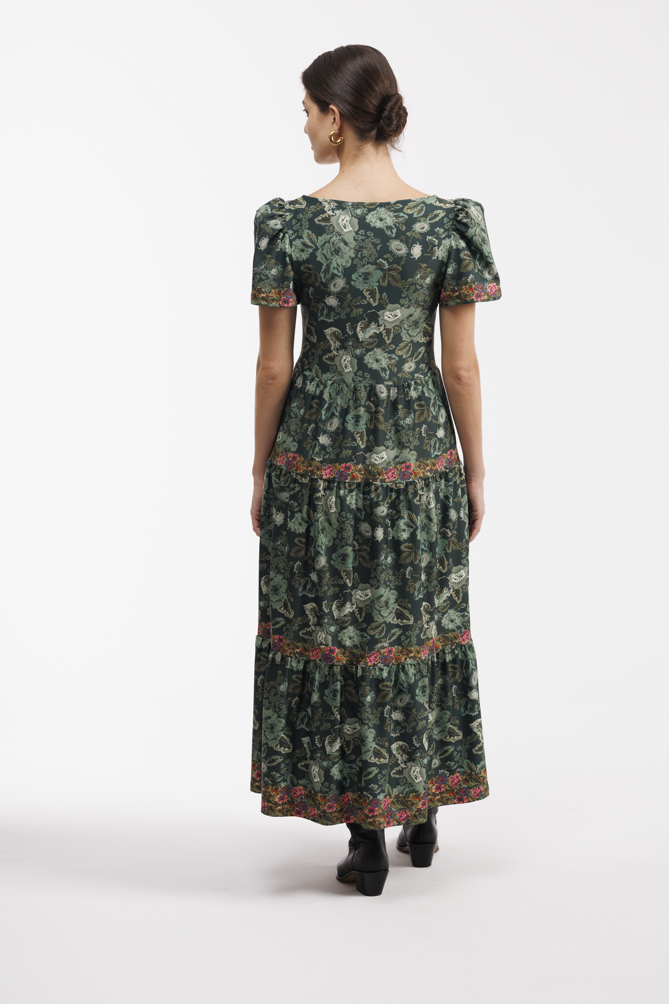 Smith & Quinn | The Agatha Dress in Rosemary Meadow Multi | Women's Size L | Luxury Boutique Clothing