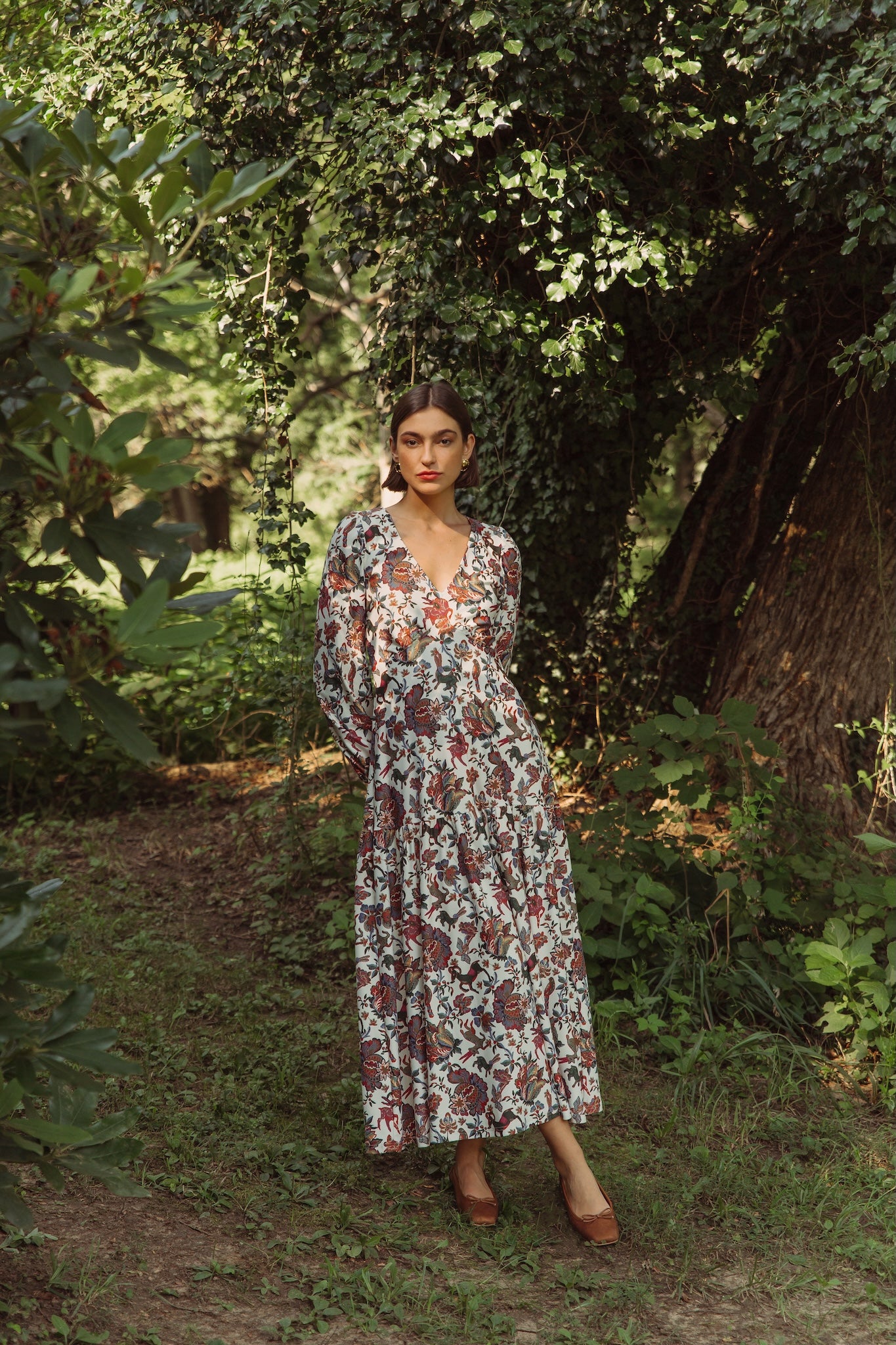 Smith & Quinn | The LA Dress - Woodland Flora | Women's Size M | Floral Print | Luxury Ladies Apparel Smith & Quinn | The LA Dress - Woodland Flora | Women's Size M | Floral Print | Luxury Ladies Apparel