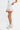 Ruth Skort - White/Melon Stripe