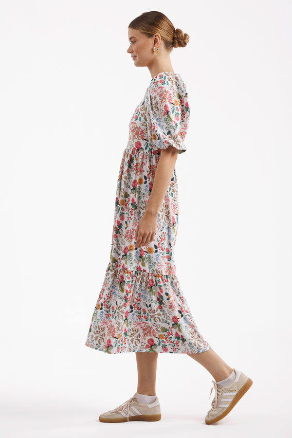 The Woods Dress Flower Cart Smith and Quinn