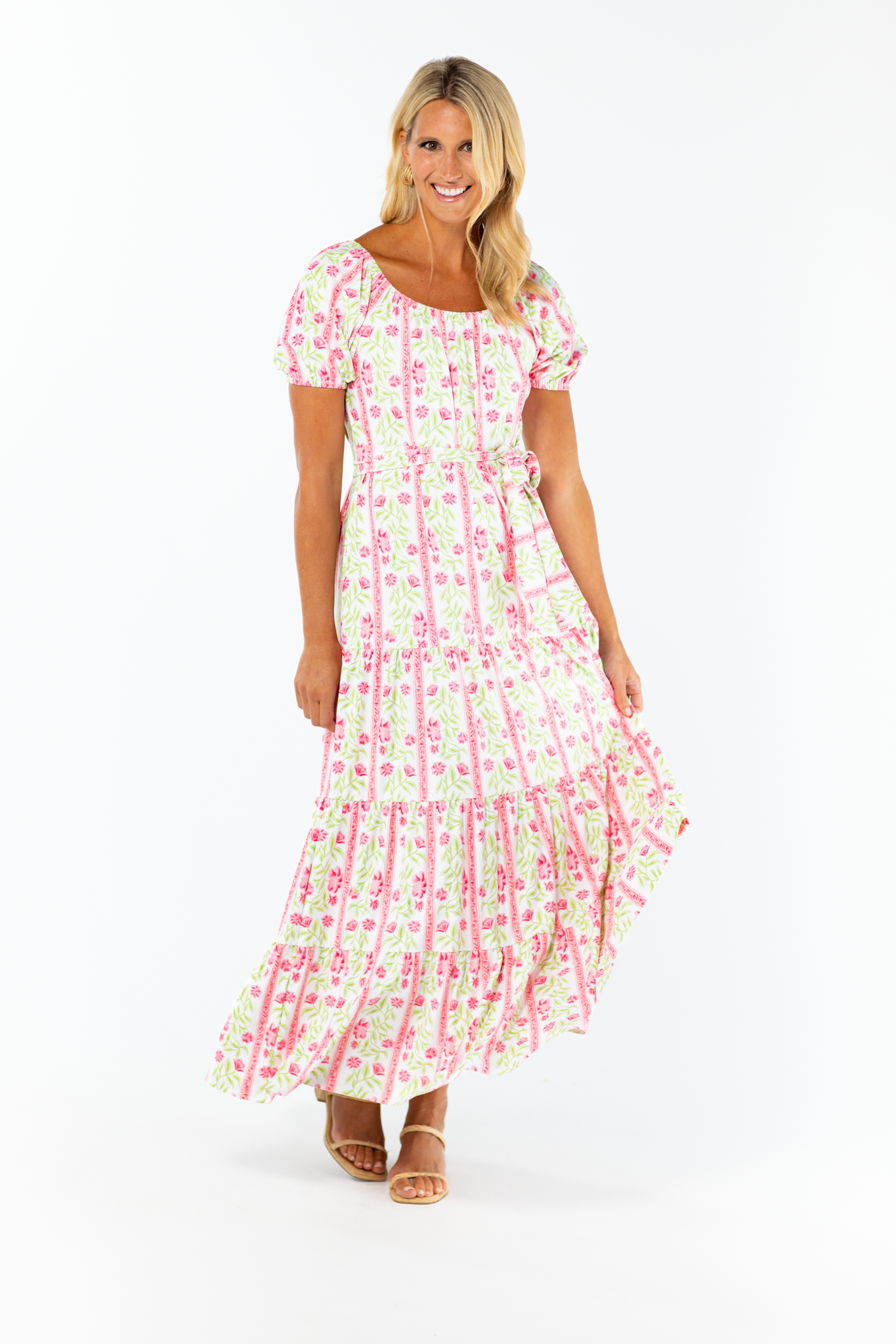 The Jude Dress Sorbet Garden