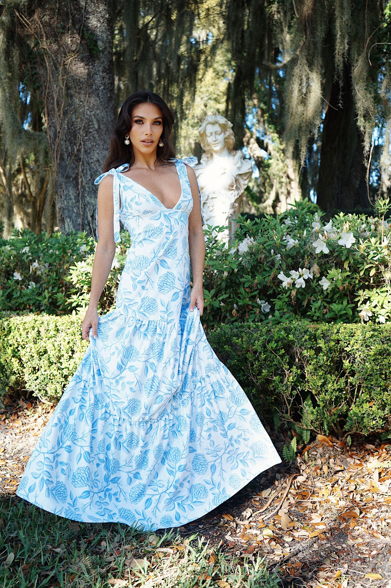 clementine mermaid maxi dress Spell Clementine Mermaid Dress