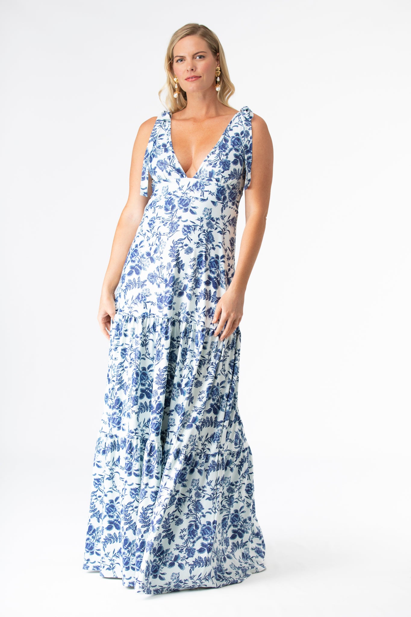 Clementine Dress - Evening Garden Clementine Dress - Evening Garden