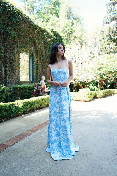 Brigette Dress - Dusty Bloom – Smith and Quinn