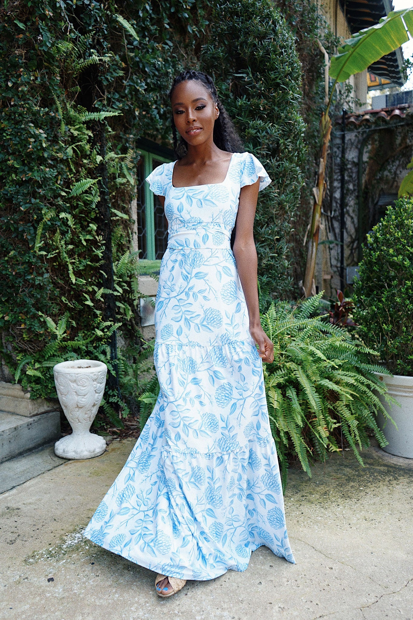 Smith & Quinn | The Isabella | Dusty Bloom | Women's size M | Bridesmaid Long Dress | Floral Print Smith & Quinn | The Isabella | Dusty Bloom | Women's size M | Bridesmaid Long Dress | Floral Print